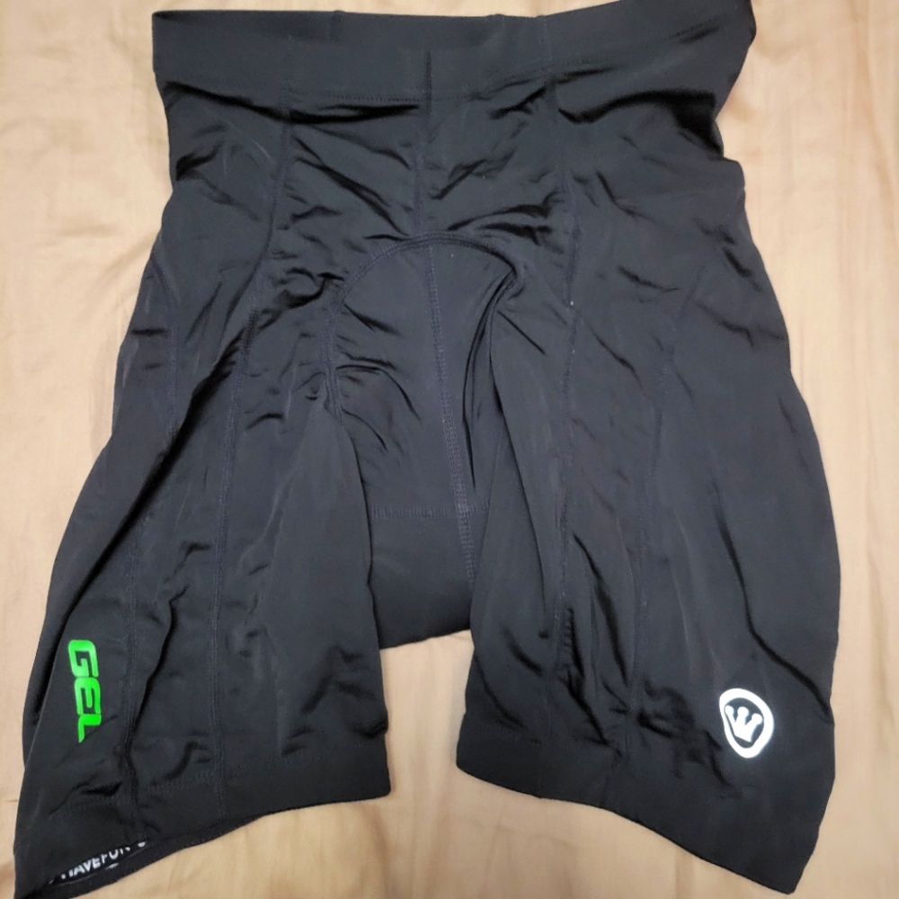 Padded bicycle shorts